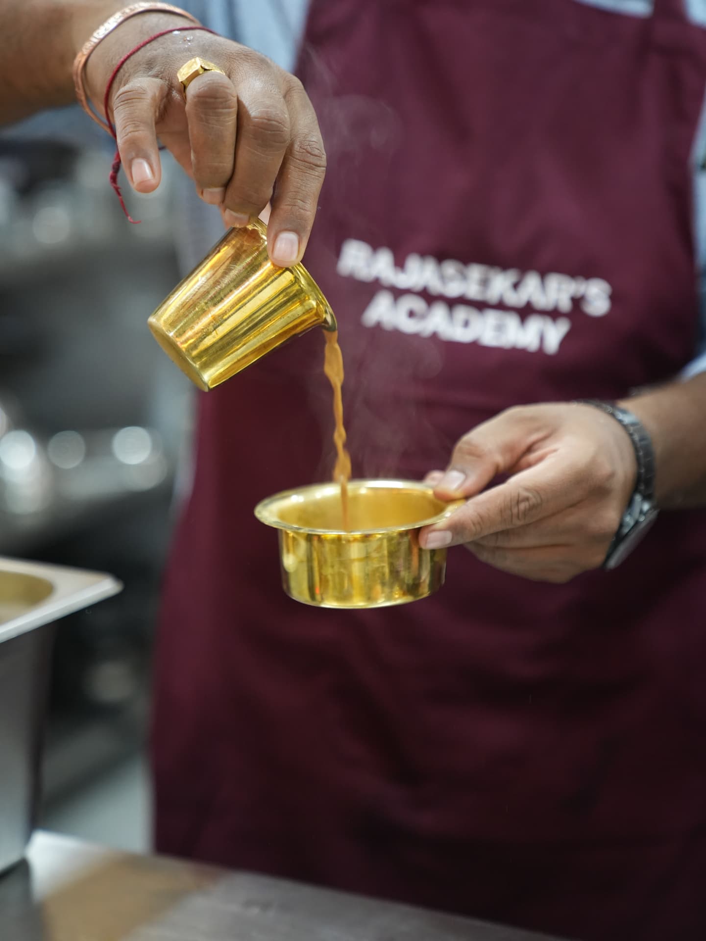 Filter coffee being poured