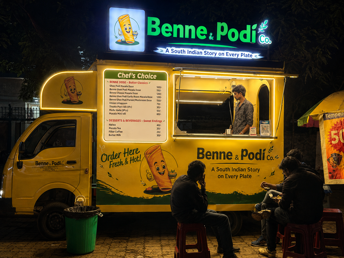 Benne & Podi Co. food truck